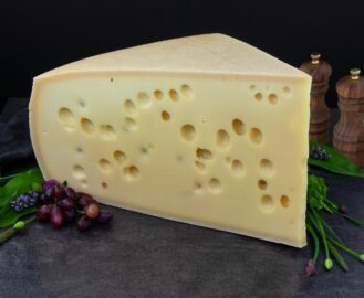 Allgäuer Emmentaler, Rundlaib Sennerei Bremenried Allgäuer Käse